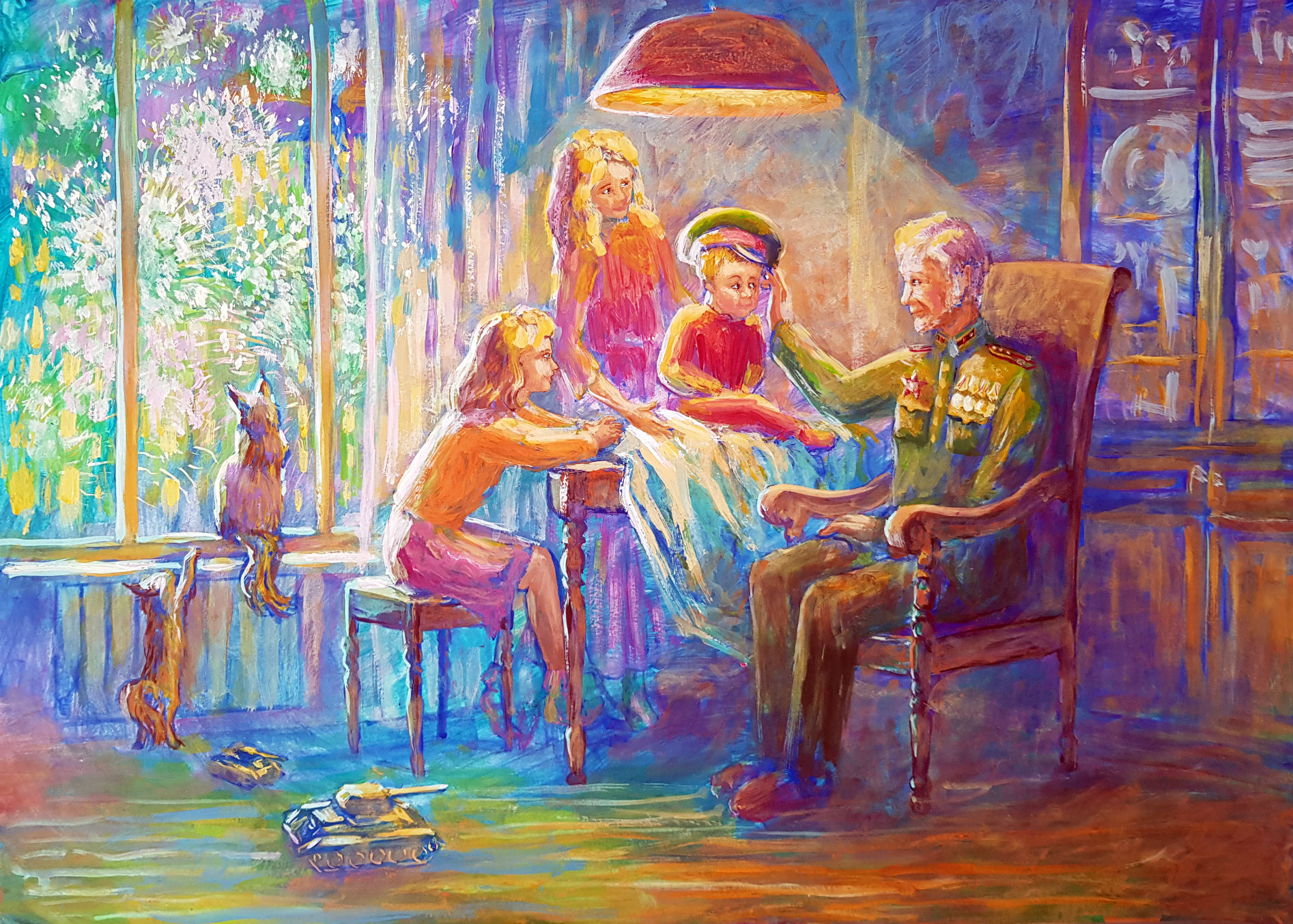 Герои живы в сердцах детей